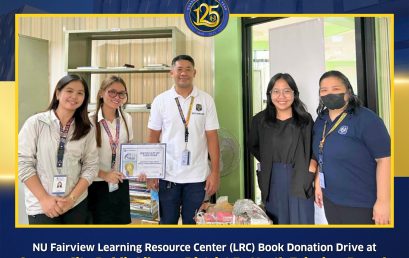 NU Fairview Learning Resource Center Book Donation Drive