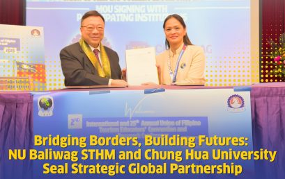 NU Baliwag Shines on the Global Stage: STHM Seals International Partnership with Chung Hua University