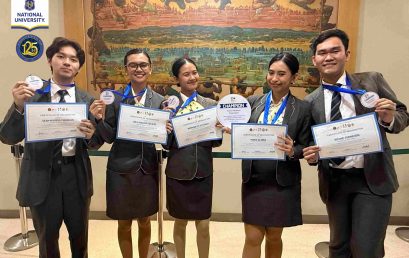 NU Manila CTHM Students Champion Sustainability at the Youth for Tourism and Hospitality International Conference (Y4TH)