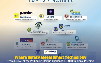 NU East Ortigas | Team LIGTAS Advanced to the Top 10 at the Philippine Startup Challenge X- NCR Regional Pitching Competition
