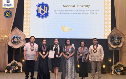 NU Receives QS Asia Rankings 2026 and  THE Impact Rankings 2025 Awards at CHED ICONS