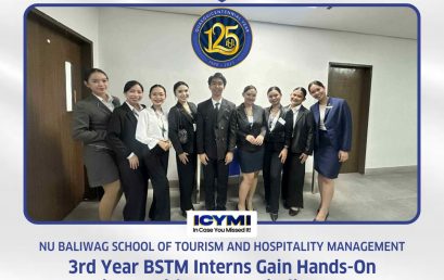 NU Baliwag STHM Empowers Students Through Industry-Oriented Orientation and Interview Series 💛💙