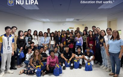 NU Lipa Brings Holiday Cheer to ALS Learners Through Project Tala