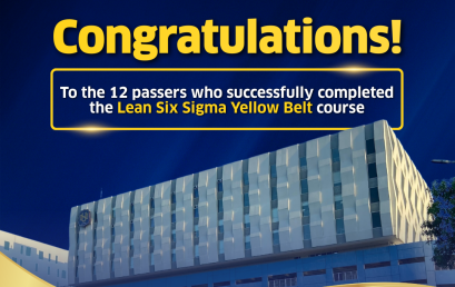 Congratulations to the 12 New Lean Six Sigma Yellow Belt Passers from NU Fairview