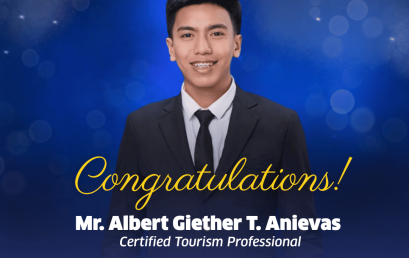 NU East Ortigas- Congratulations to our Tourism Management Faculty for achieving Certified Tourism Professional status through the Institute of Tourism and Hospitality Professionals!