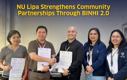 NU Lipa Strengthens Community Ties Through MOA with Local Schools