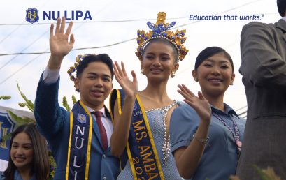 NU Lipa Shines at Lipa City Fiesta Grand Float Parade