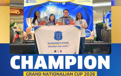 JUST IN: NU Nazareth School Emerges as Champion at the Grand Nationalian Cup 2026 – Secondary Category