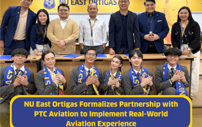 NU East Ortigas Formalizes Partnership with PTC Aviation to Implement Real-World Aviation Experience